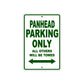 Panhead Parking Only All Others Will Be Towed Aluminum Metal Sign