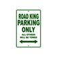 Road King Parking Only All Others Will Be Towed Aluminum Metal Sign