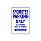 Sportster Bike Parking Only All Others Will Be Towed Aluminum Metal Sign