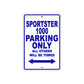 Sportster 1000 Bike Parking Only All Others Will Be Towed Aluminum Metal Sign