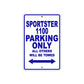 Sportster 1100 Bike Parking Only All Others Will Be Towed Aluminum Metal Sign