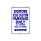 Sportster 1200 Custom Bike Parking Only All Others Will Be Towed Aluminum Metal Sign