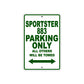 Sportster 883 Bike Parking Only All Others Will Be Towed Aluminum Metal Sign