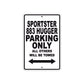 Sportster 883 Hugger Bike Parking Only All Others Will Be Towed Aluminum Metal Sign