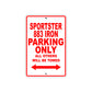 Sportster 883 Iron Bike Parking Only All Others Will Be Towed Aluminum Metal Sign