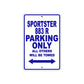 Sportster 883 R Bike Parking Only All Others Will Be Towed Aluminum Metal Sign