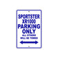Sportster XR1000 Bike Parking Only All Others Will Be Towed Aluminum Metal Sign