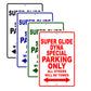 Super Glide Dyna Special Motorcycle Bike Parking Only All Others Will Be Towed Aluminum Metal Sign