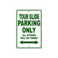 Tour Glide Motorcycle Bike Parking Only All Others Will Be Towed Aluminum Metal Sign