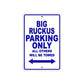 Big Ruckus Motorbike Parking Only All Others Will Be Towed Aluminum Metal Sign