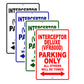 Interceptor Deluxe (VFR800D) Motorbike Parking Only All Others Will Be Towed Aluminum Metal Sign