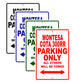 Montesa Cota 300RR Motorbike Parking Only All Others Will Be Towed Aluminum Metal Sign