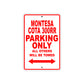 Montesa Cota 300RR Motorbike Parking Only All Others Will Be Towed Aluminum Metal Sign