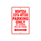 Montesa Cota 4RT260 Motorbike Parking Only All Others Will Be Towed Aluminum Metal Sign