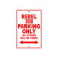Rebel 300 Motorcycle Parking Only All Others Will Be Towed Aluminum Metal Sign