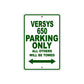 Versys 650 Motorcycle Parking Only All Others Will Be Towed Aluminum Metal Sign
