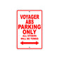 Voyager ABS Motorcycle Parking Only All Others Will Be Towed Aluminum Metal Sign