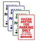Vulcan Drifter 1500 Motorcycle Parking Only All Others Will Be Towed Aluminum Metal Sign