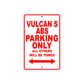 Vulcan S ABS Motorcycle Parking Only All Others Will Be Towed Aluminum Metal Sign