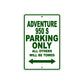 Adventure 950 S Motorcycle Parking Only All Others Will Be Towed Aluminum Metal Sign