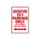 Adventure 950 S Motorcycle Parking Only All Others Will Be Towed Aluminum Metal Sign