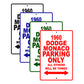 1960 Dodge Monaco Parking Only All Others Will Be Towed Aluminum Metal Sign