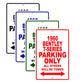 1960 Bentley T-Series Parking Only Aluminum Metal Signs