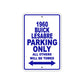 1960 Buick Lesabre Parking Only All Others Will Be Towed Aluminum Metal Sign