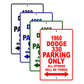 1960 Dodge 330 Parking Only All Others Will Be Towed Aluminum Metal Sign