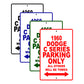 1960 Dodge C Series Parking Only All Others Will Be Towed Aluminum Metal Sign