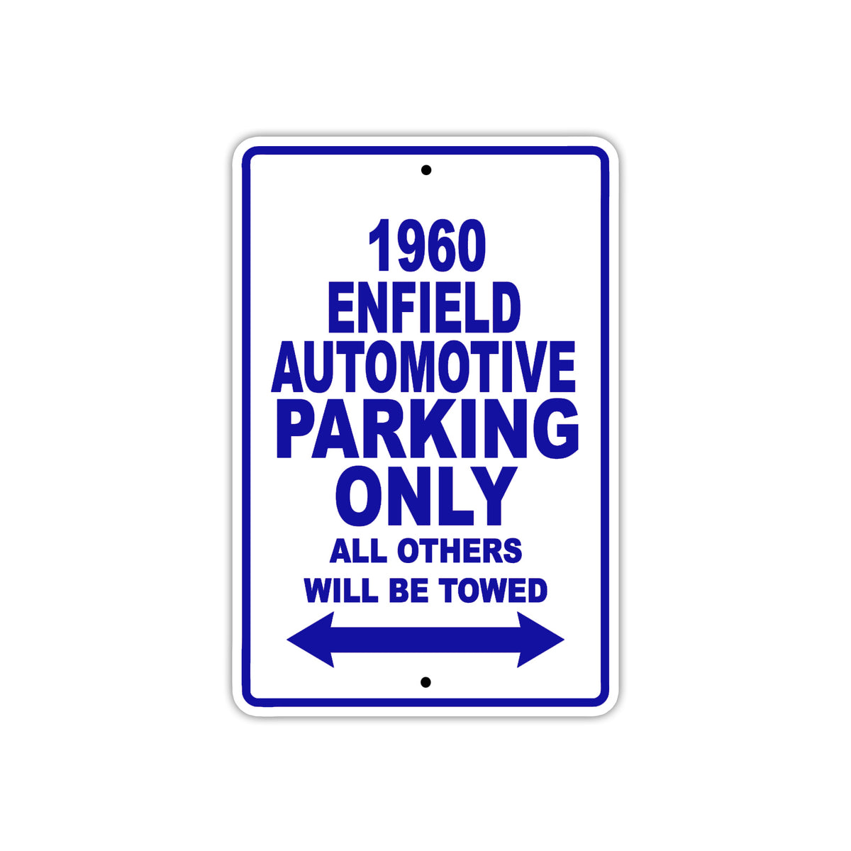 1960 Auto Union 1000 Parking Only All Others Will Be Towed | Aluminum ...