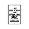 1961 ALFA ROMEO 2600 Parking Only All Others Will Be Towed
