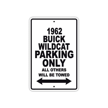 1962 Buick Wildcat Parking Only All Others Be Towed