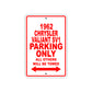 1962 Chrysler Valiant SV1 Parking Only All Others Be Towed