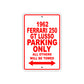 1962 Ferrari 250 GT LUSSO Parking Only All Others Will Be Towed