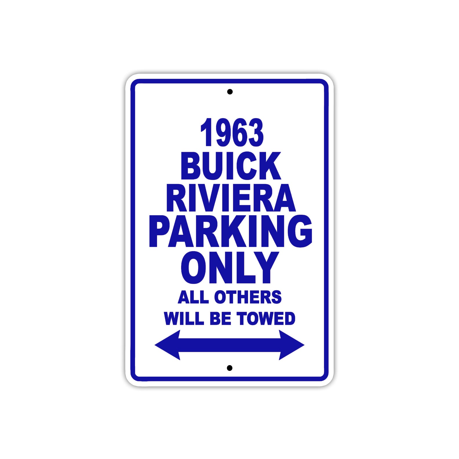1963 Buick Riviera Parking Only All Others Be Towed