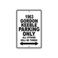 1963 Gordon Keeble Parking Only All Others Will Be Towed 