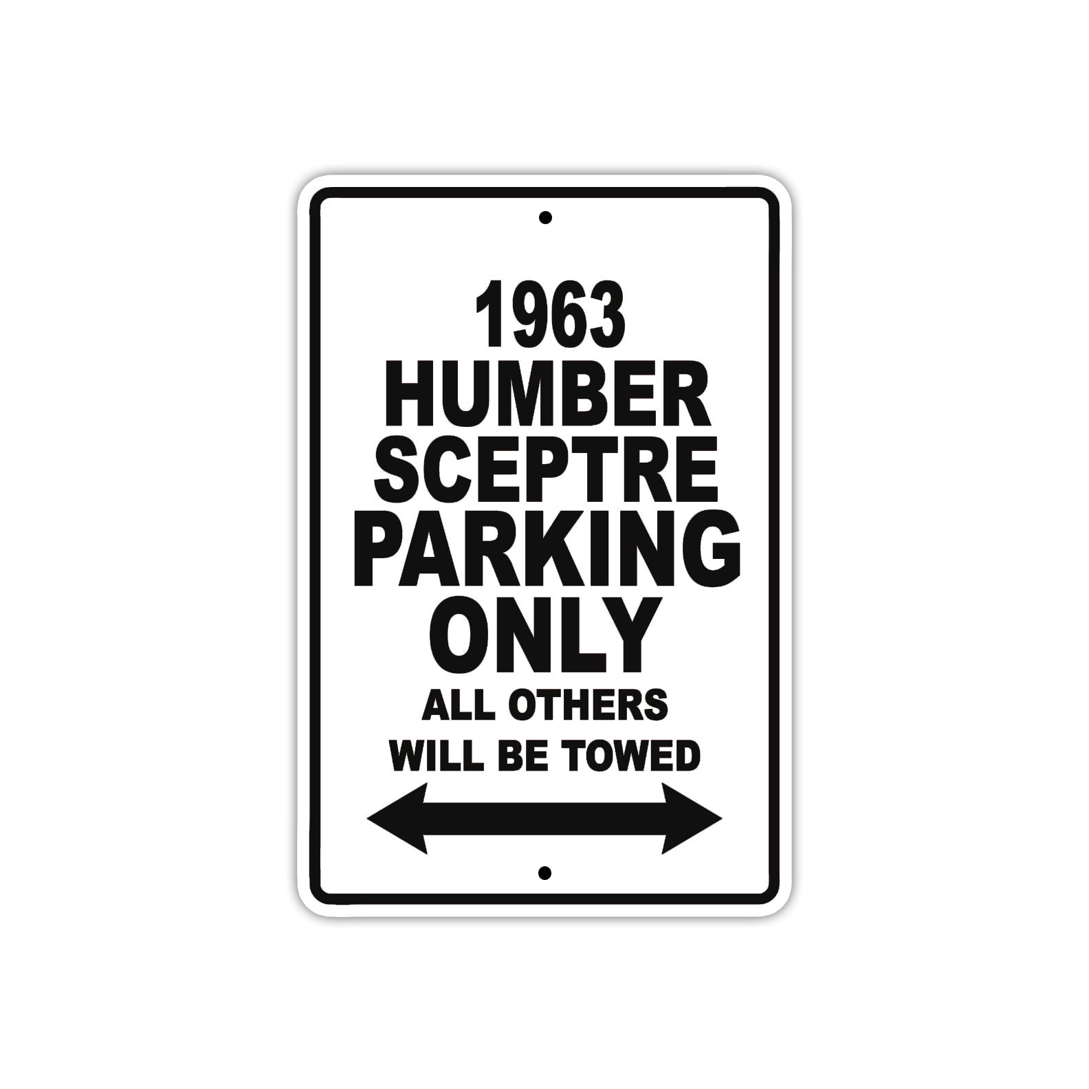 1963 Humber Sceptre Parking Only All Others Will Be Towed