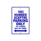 1963 Humber Sceptre Parking Only All Others Will Be Towed