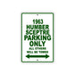 1963 Humber Sceptre Parking Only All Others Will Be Towed