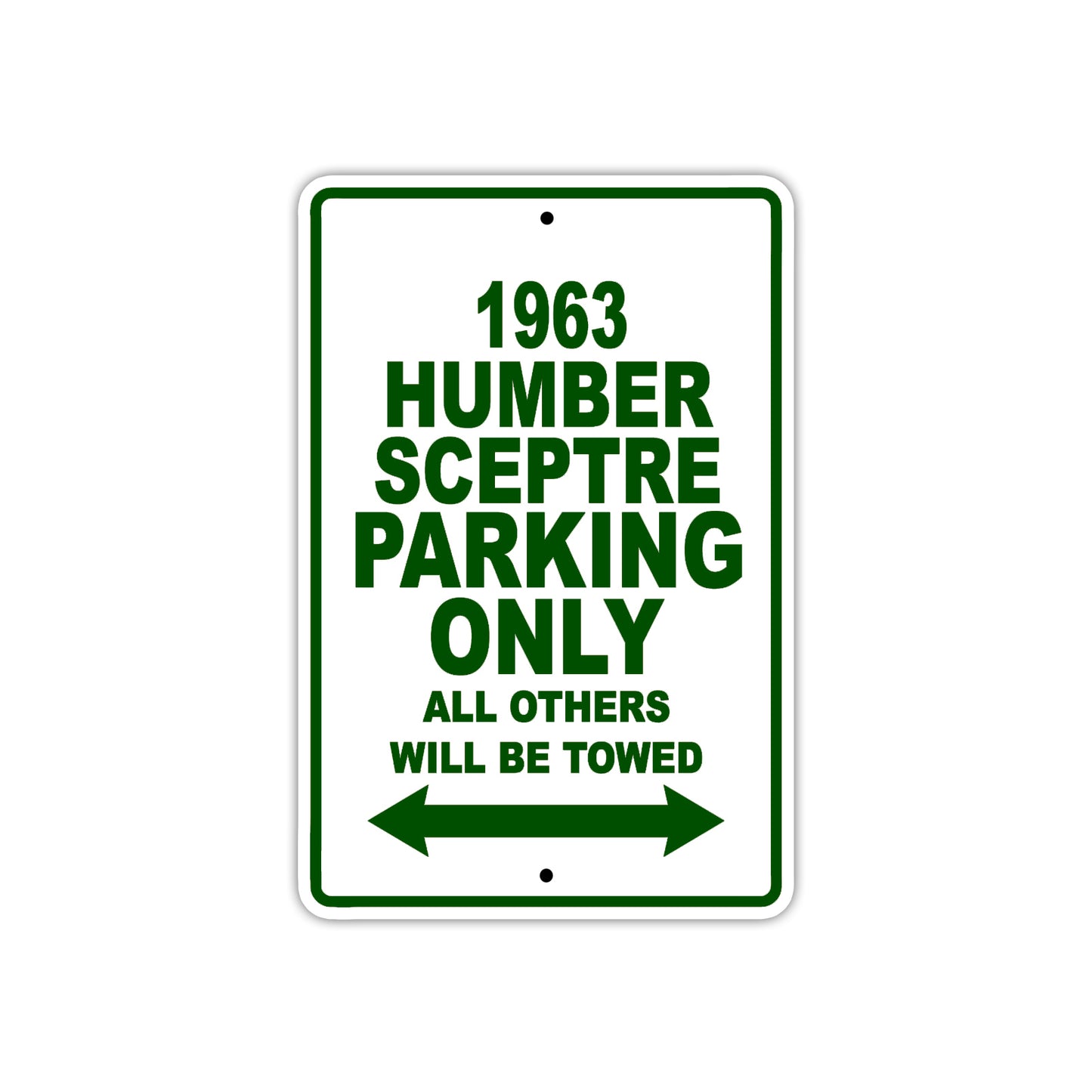 1963 Humber Sceptre Parking Only All Others Will Be Towed