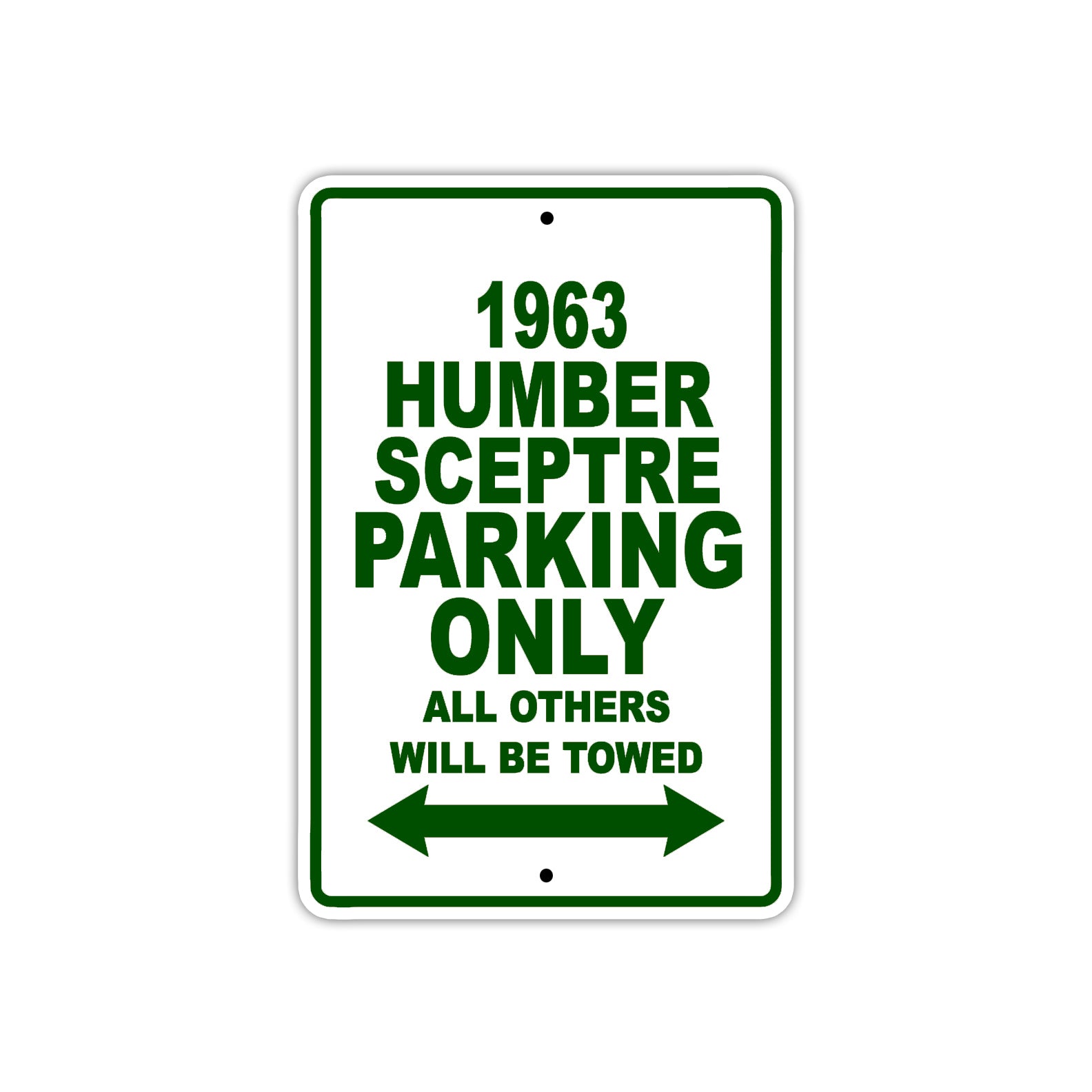 1963 Humber Sceptre Parking Only All Others Will Be Towed