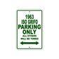 1963 ISO Grifo Parking Only All Others Will Be Towed