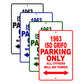 1963 ISO Grifo Parking Only All Others Will Be Towed
