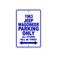 1963 Jeep Wagoneer Parking Only All Others Will Be Towed  