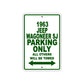 1963 Jeep Wagoneer SJ Parking Only All Others Will Be Towed