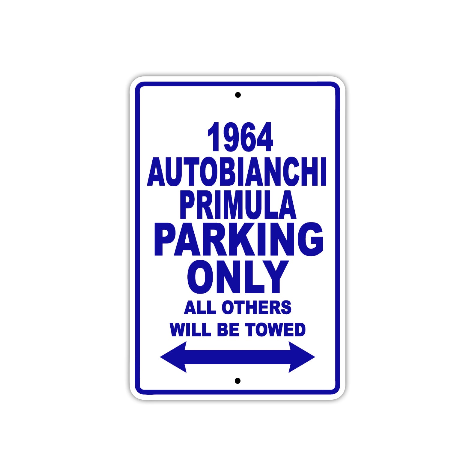 1964 Autobianchi Primula Parking Only All Others Will Be Towed