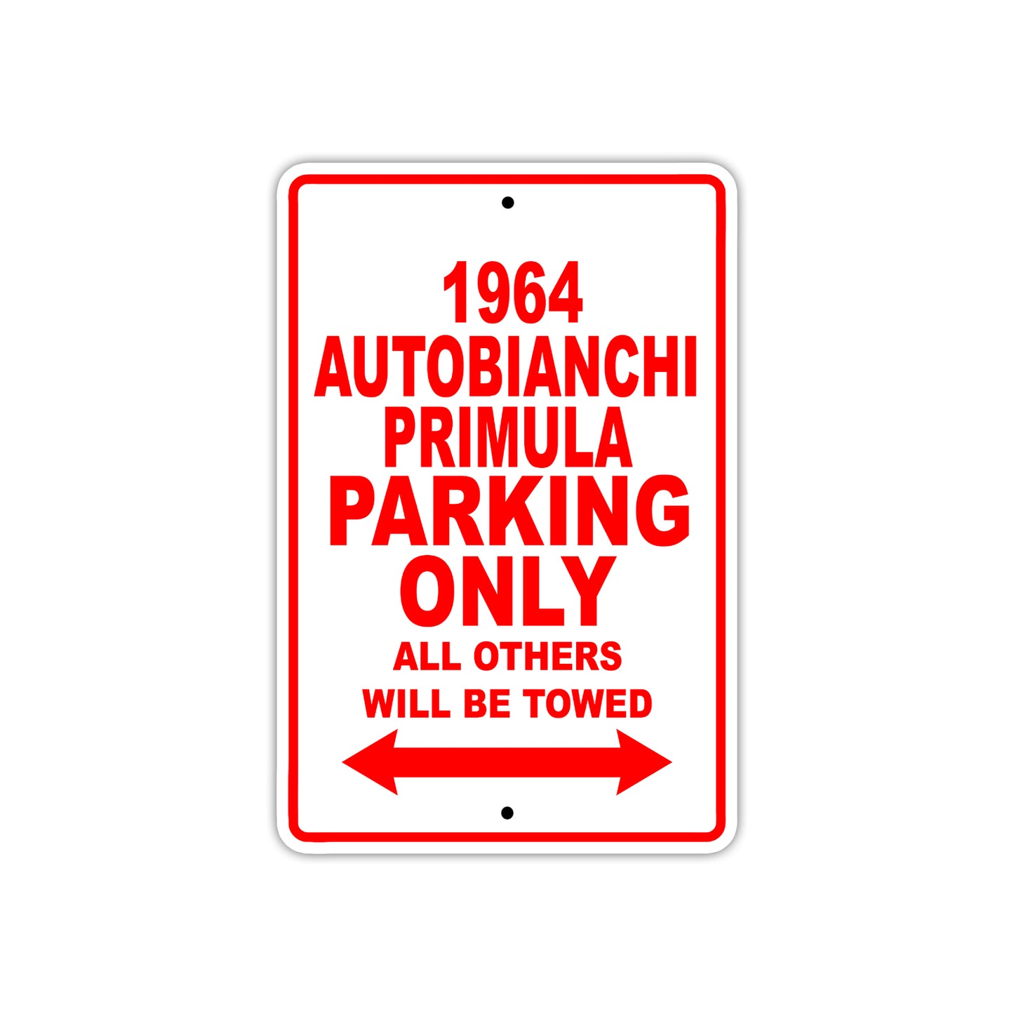 1964 Autobianchi Primula Parking Only All Others Will Be Towed