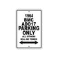 1964 BMC ADO17 Parking Only All Others Will Be Towed 