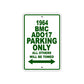 1964 BMC ADO17 Parking Only All Others Will Be Towed 